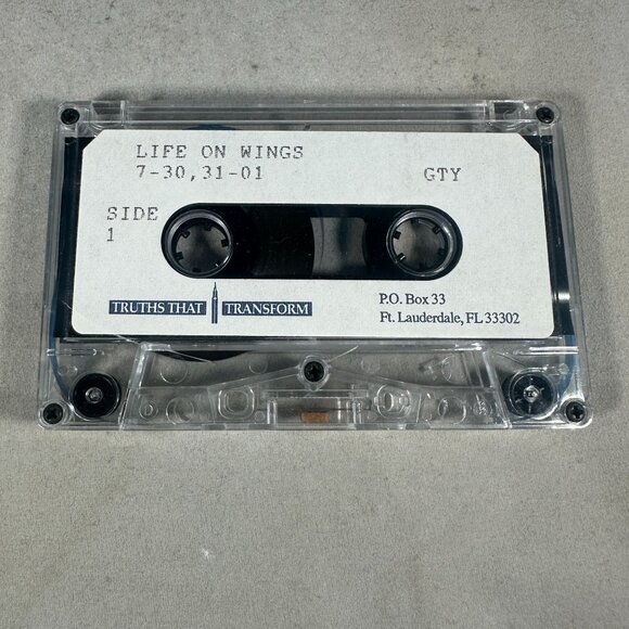 Life On Wings Audio Cassette Truths That Transform Coral Ridge Ministries Tape - Picture 3 of 4